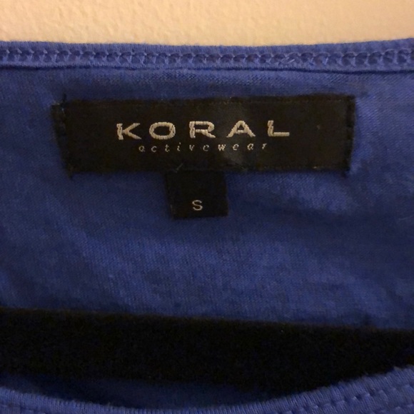 Koral Activewear Blue Aura Tank - Picture 5 of 6